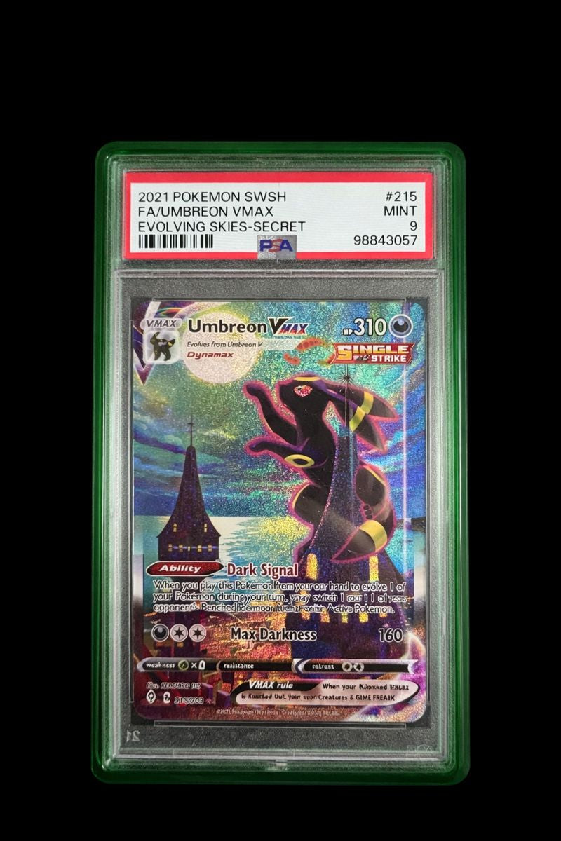 Sword & Shield - Evolving skies Umbreon PSA 10 #215