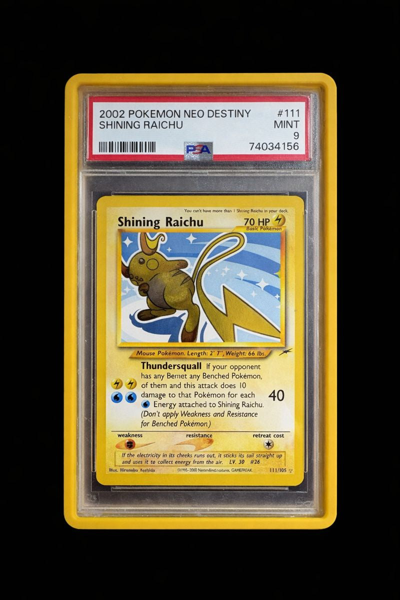 Neo Destiny - Shining Raichu PSA 9 #111